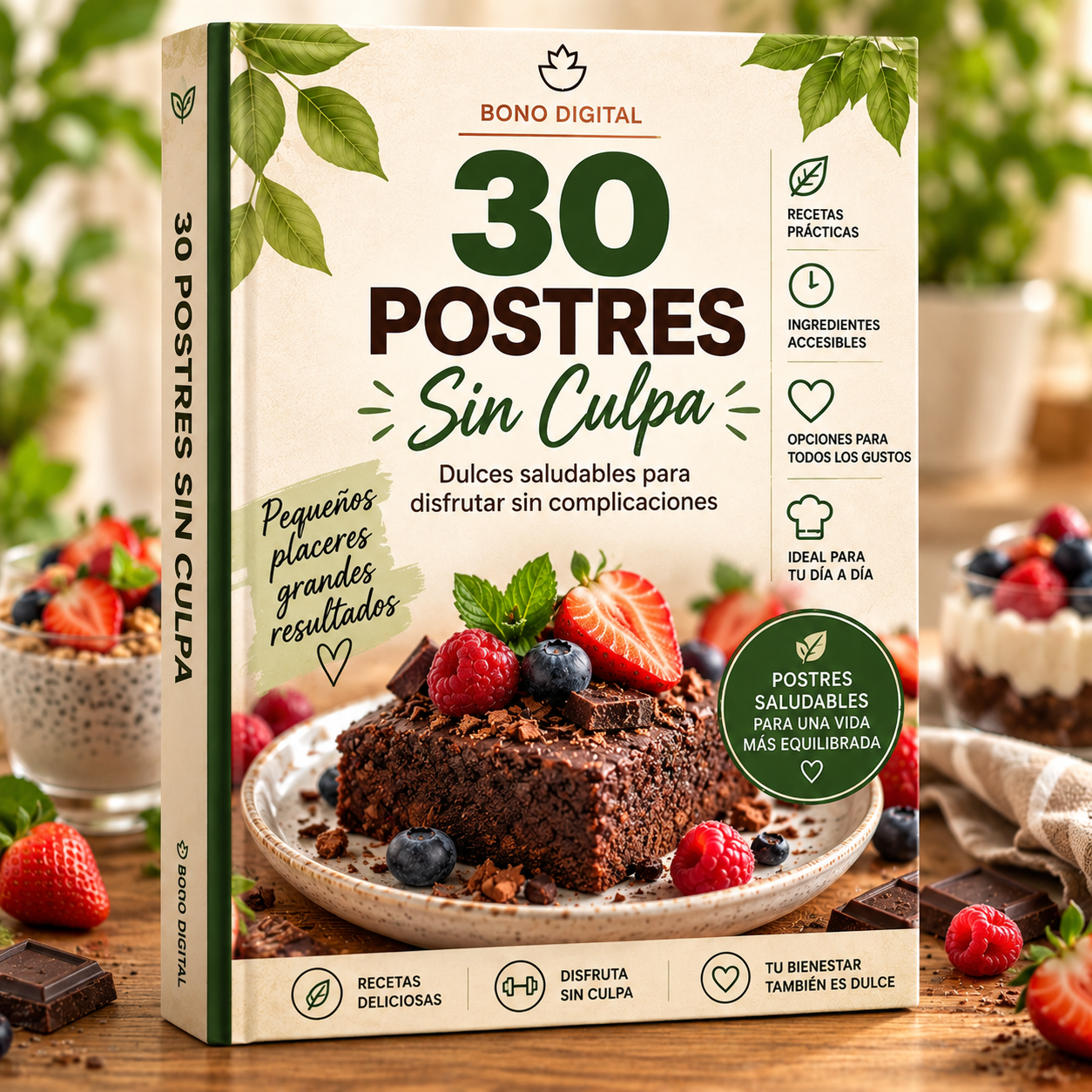 Bono 2: 30 Postres Sin Culpa